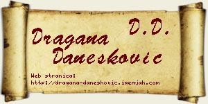 Dragana Danesković vizit kartica